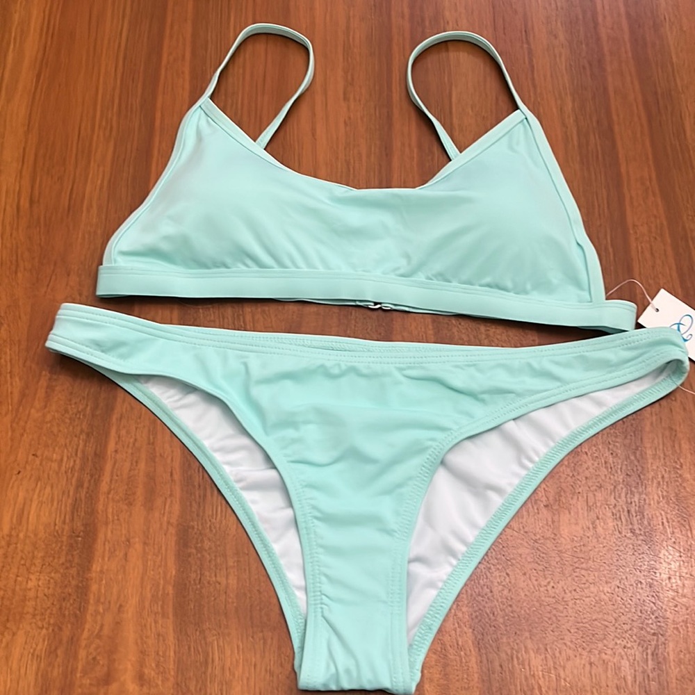 New Emerald Bay Seafoam Bikini Set size Xlarge